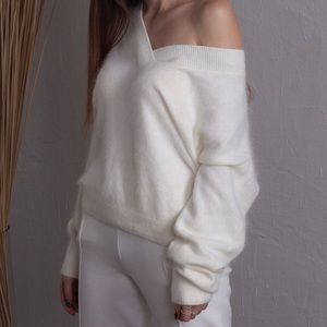 Angora sweater